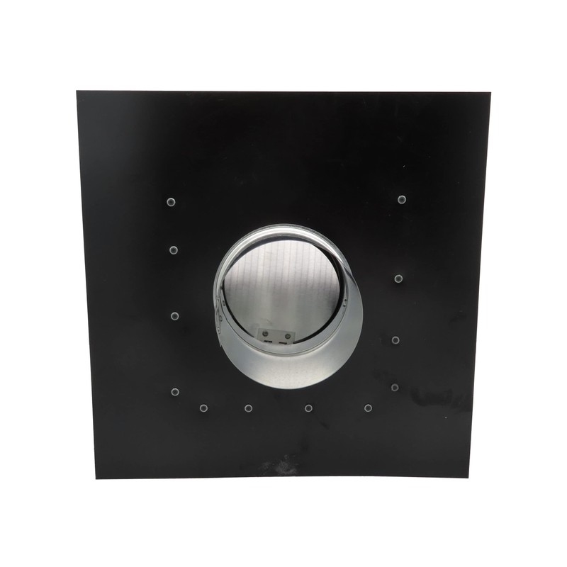 RDP Rooftop Exhaust Vent Cap with Damper and Bottom Extension