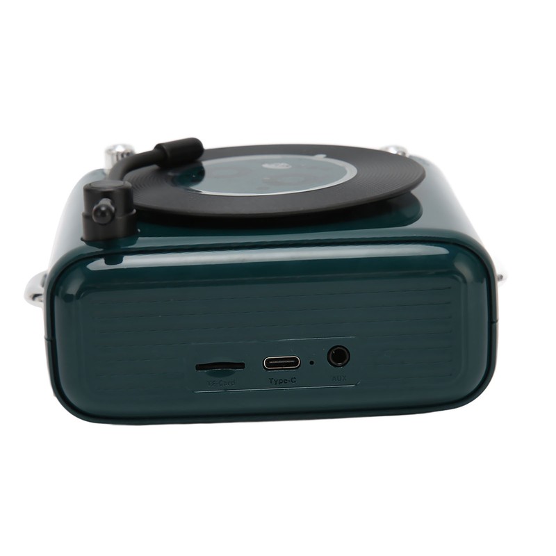 Bluetooth 5.0 Speaker Vinly Record Player Style Old Fashioned Classic