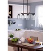 6-Pack Seeded Glass Lamp Shade Replacements, 5.9in Height, 3.9in Diameter,