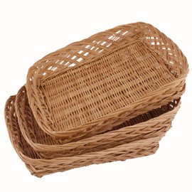 FloristryWarehouse Empty wicker hamper basket 36 x 30cm Pack of 3 baskets