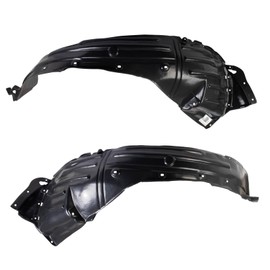 TRQ Inner Fender Liner Set Compatible with 2009-2011 Honda Pilot HO1248135 HO1249135