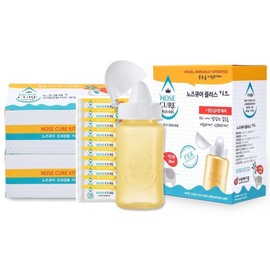 NoseCure Children's Nasal Irrigator Set + Nasal Irrigation Powder 120p, 1 Set / 노즈큐어 어린이 코세척기 세트 + 코세척 분말 120p, 1세트