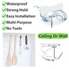 nabreeli Adhesive Hooks for Hanging 24 Pack, 33 lbs Heavy