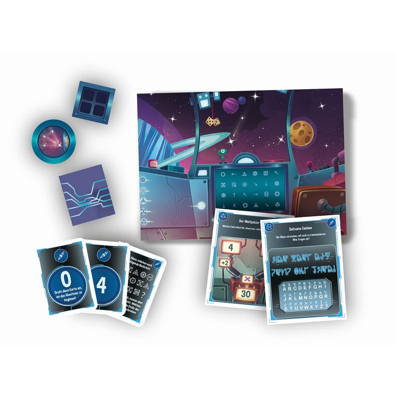 Clementoni 59229 Escape Game - Escape from the All, Board