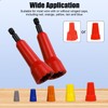 2pcs Wire Twister Nut Tools, Wire Twister with 1/4" Chuck