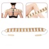 Back Massager Roller Rope Wood Back Roller Massage Manual Relief