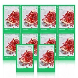 Innisfree Energy Mask Pomegranate 10pcs / 이니스프리 에너지 마스크 석류 10개