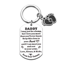 New Daddy Gift for Men from Wife, Pregnancy Announcement for Husband,New Dad Gifts for First Time Father, Daddy to Be Gifts for 1st Time Dad, 1st Fathers Day Gender Reveal Gift