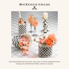 MACKENZIE-CHILDS Wine Bottle Cooler, Champagne and Wine Ice Bucket, Black-and-White