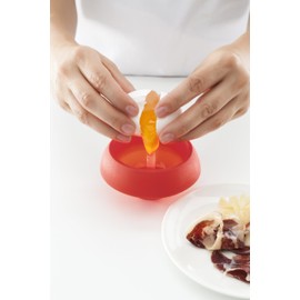 Lékué 100 ml Square Ovo, Red