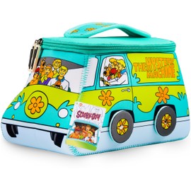 Get Trend Scooby Doo Toiletry Bag Women Teens Travel Essentials Makeup Wash Bag Mystery Machine Kids Bathroom Holiday Funny Gifts (Multi Scooby)