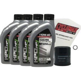 Kawasaki Cyclemax 2016-2022 Genuine Kawasaki Ninja ZX-10R OEM Oil Change Kit