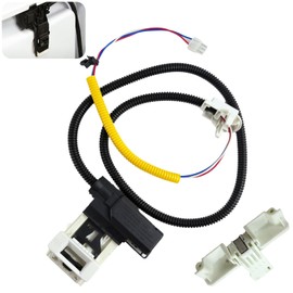 W11307244 Washer Lid Lock Assembly Compatible with Whirlpool Admiral Amana Crosley Inglis Kenmore Maytag Roper Washing Machine Door Latch Assembly Replaces W10682535 W10838613 W11253733 W10838613VP