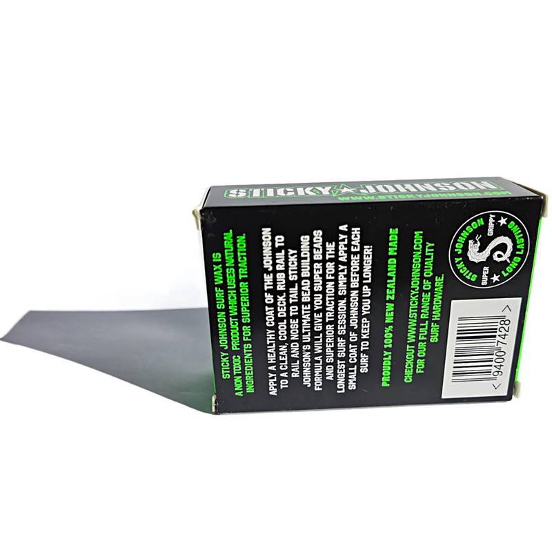 Sticky Johnson Deluxe Surfboard Wax 90 grams - Cool Water/Semi