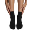 Swadeshi Threads Womens 6 Pairs of Black Socks Trainer Socks