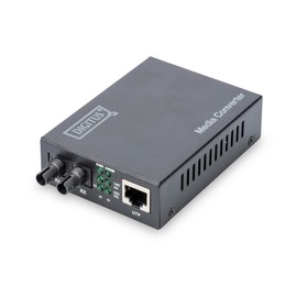 Assmann Digitus DN-82110-1 1000Mbit/s 850nm network media converter - Digitus DN-82110-1, 1000 Mbit/s, 1000Base-T, IEEE 802.3,IEEE 802.3u,IEEE 802.3z, Full, Half, SC, Wired