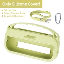 Peyyargo Silicone Cover Compatible with Bose SoundLink Flex 2nd Gen/Bose SoundLink Flex Portable Speaker (Citrus Yellow)