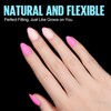TOMICCA Nail Tips, 360 Pieces, Full Cover Soft Gel Tips,