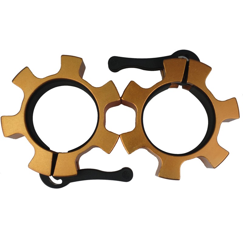 Lex Quinta Aluminium Barbell Clasps, 50 mm