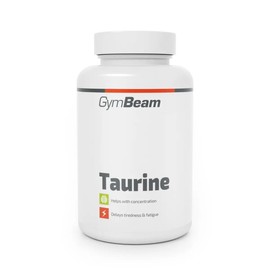 GymBeam GymBeam Taurin (Kapseln) - L-Taurin-Kapseln fr Erwachsene, 1800 mg Taurin pro Dosis, semi-essenzielle Aminos?ure, untersttzt Gallensalzbildung, Gehirn- und Muskelgesundheit, 120 caps