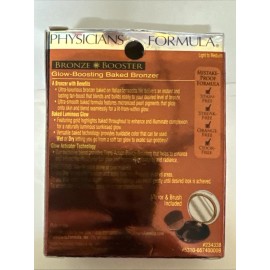 Physicians Formula Bronze Booster, Glow-Boosting Baked Bronzer, 6674 Light to Medium, 0.24 oz (7 g)
