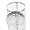 2PCS BBQ Net Tube Stainless Steel Barbecue Grill Basket Rolling