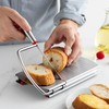 CARONIN Multipurpose Cheese Slicers, Stainless Steel Cheese Cutter with Blade