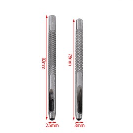 11 pcs/Set DIY Leathercraft Die Punch Snap, Rivet Setter Tool with Base for Punch Hole and Install Rivet Button