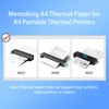 Thermal Printer Paper A4-8.27"×11.69" (210x297mm) Compatible with Phomemo M08F/M832/M833/M834/M835 Thermal