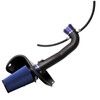 Cold Air Intake System with Heat Shield, Black Powder Coated,