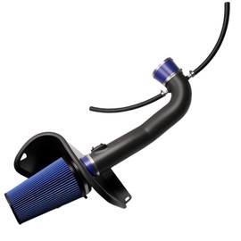 Cold Air Intake System with Heat Shield, Black Powder Coated, for 2014-2018 Chevy Silverado|GMC Sierra 1500|Cadillac Escalade1500 5.3/6.2L V8 Engine ﻿
