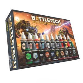 Catalyst Game Labs BattleTech Mercenaries Paint Set Accessory Ages 14+ Game in English