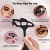 XFSRG Eyetour Eyeshadow Tool Set, Reusable Eyeshadow Stencil, Eyeliner Stencil,
