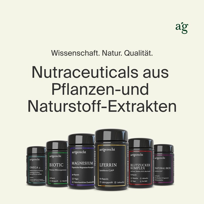 art´gerecht Multi-30 capsules, 100% natural multivitamin for optimal supply of