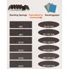 Mixilor 30 Pcs Sanding Sponge, 60/80/100/120/180/220 Grits Sanding Blocks, Washable