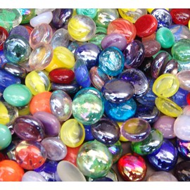 Miracolors - Vase Fillers - Glass Gems … (3 LB, Mixed Colors)