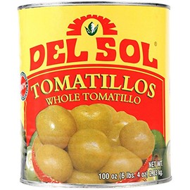 Del Sol Whole Tomatillos #10 Can By TableTop King