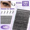 Juego De Extensiones De Pestañas De 560 Piezas, 10-18 Mm
