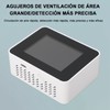 CO2 Detector Portable Battery Operated Carbon Dioxide HCHO TVOC Temp