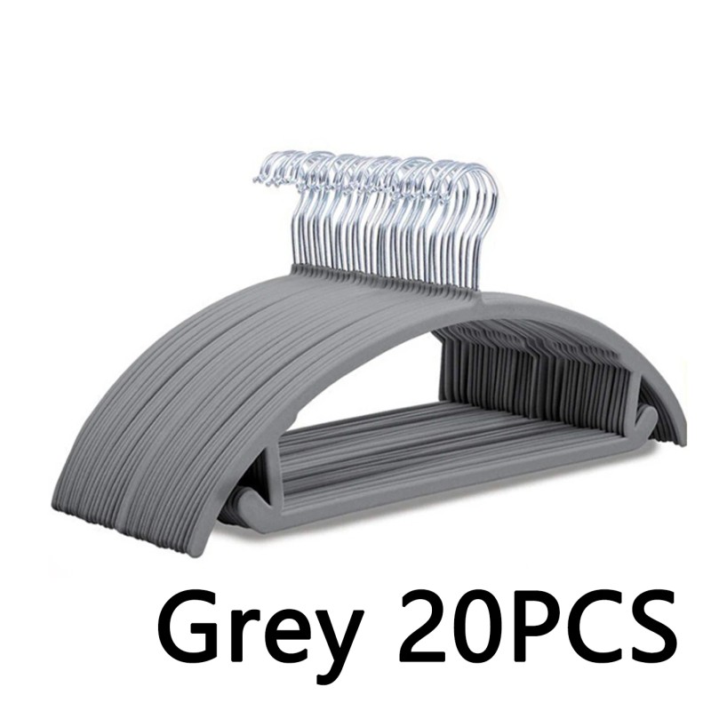 Velvet Clothes Hangers 20 Pack – Non Slip Garment Hangers