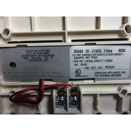 Wheelock (D548S) RSS-24110W-FR STROBE ONLY RED