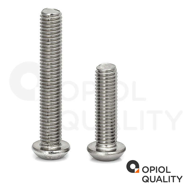 OPIOL QUALITY® Rounded Head Screws Hexalobular Torx ISO 7380 M6