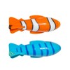 CocoNut Outdoor Torpedo Racer Dive Toys - 2-Pack of Tropical