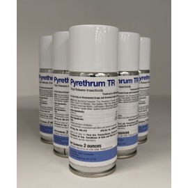 BASF Pyrethrum TR Total Release Fogger - Botanical Insecticide - 6 Count Pack - 6000 Sq Ft Coverage