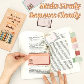 EcoUtens Book Lovers Sticky Notes Set – Aesthetic & Functional Notes for Journaling, Annotation & More – Thoughtful Bookish Gift for Readers, Bookworms, Librarians, Teachers, and Book Club Gifts Fans