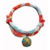 Collar: Cat Collar, Cat Bell Charm (4 Leaf Green, Hydrangea,