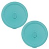 Pyrex 8202-VPC Turquoise Round Vented Plastic Food Storage Replacement Lid