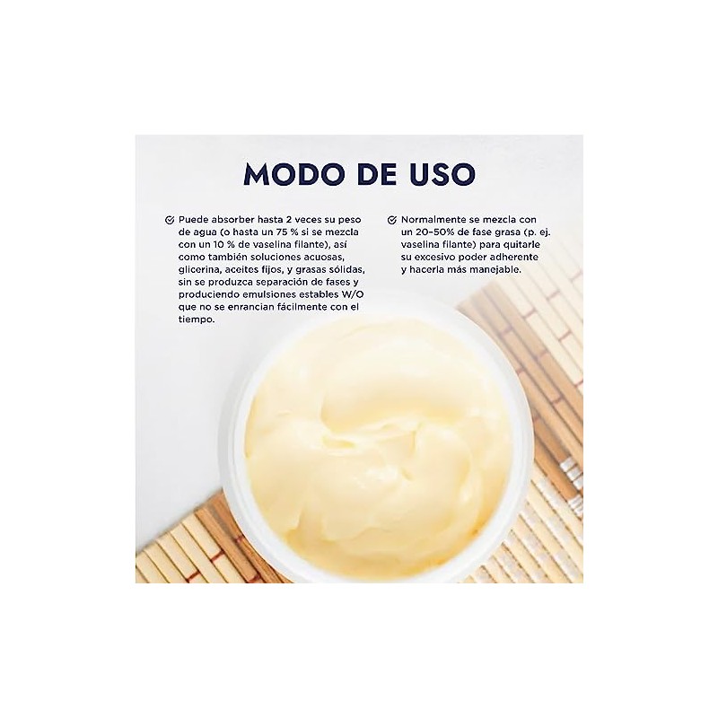 HEBBE - Lanolina 1kg | Alivia Piel Agrietada | Potente