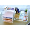 EXPUTRAN Clear Acrylic Desk Organizer for Office or Home Desk