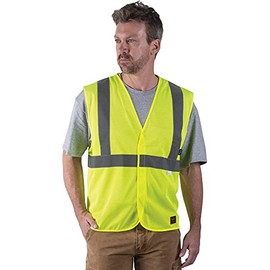 Walls Mens Hi-vis Ansi Ii Mesh Safety Vest, Hi-vis Yellow, Medium US
